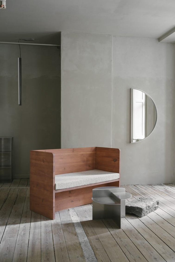 Frama Recess spiegel halfrond large 110x55