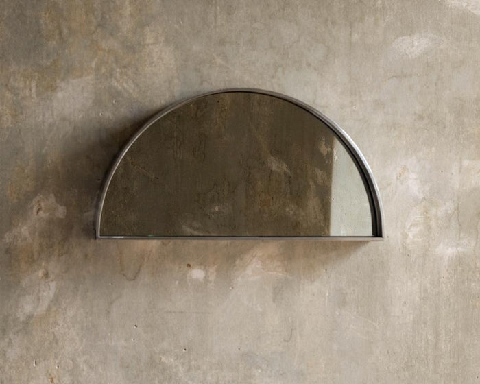 Frama Recess spiegel halfrond small 65x33