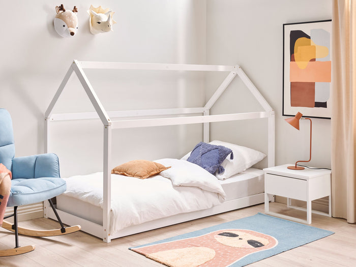 Beliani - TOSSE - Kinderbed - Wit - 90 x 200 cm - Hout