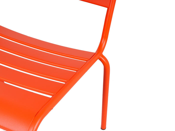 MaximaVida Max metalen tuinstoel oranje