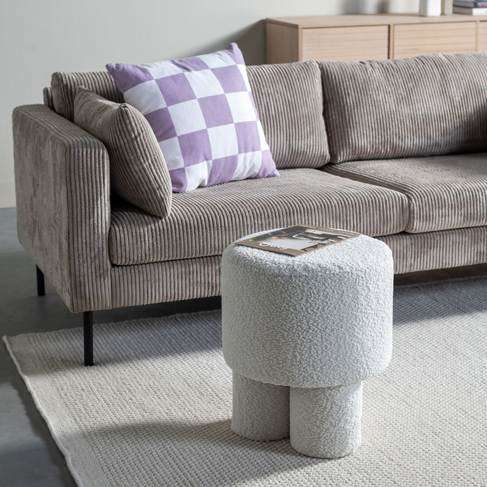 by fonQ Arc Poef Ø 40 cm - Crème