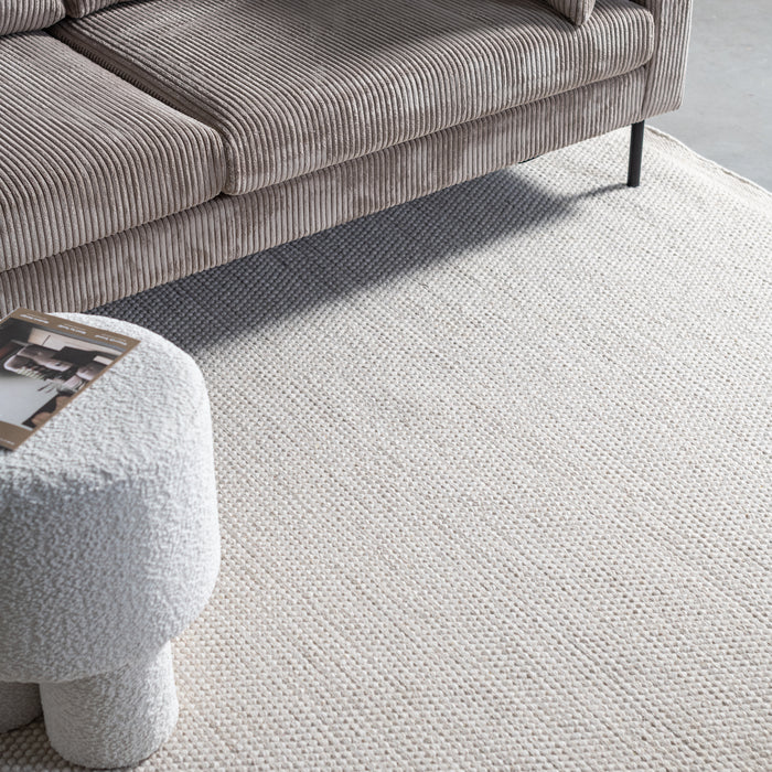 by fonQ Arc Poef Ø 40 cm - Crème