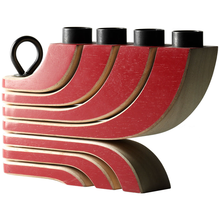 Design House Stockholm Nordic Light 4 kandelaar naturel eiken