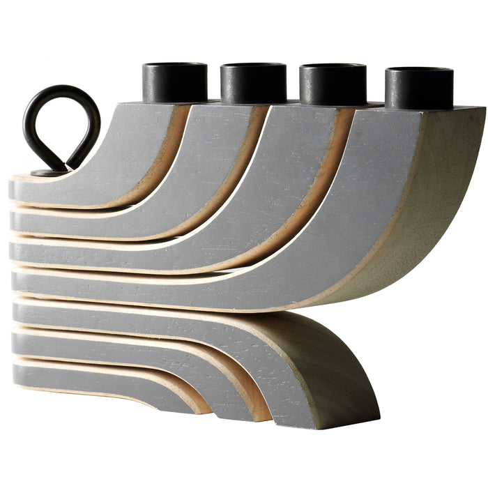 Design House Stockholm Nordic Light 4 kandelaar naturel eiken