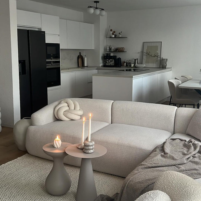 Kick bijzettafel Dez - Beige