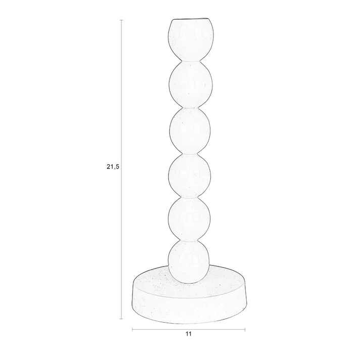 Zuiver Bubbles Kandelaar - Shiny Beige