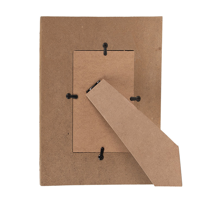 Clayre & Eef Fotolijst 13x18 cm Bruin Hout Glas Rechthoek Fotokader