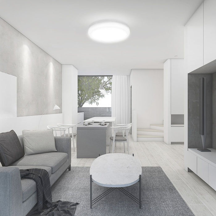 V-TAC VT-8630S-W-RD LED ronde koepellampen met sensor - 420mm - IP44 -