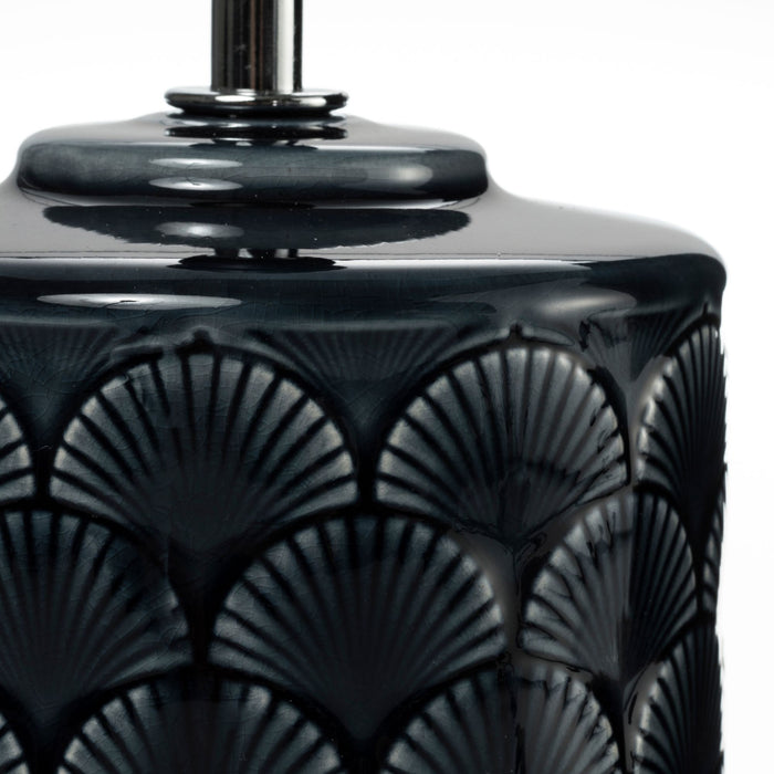 Pauleen Glowy Midnight Tafellamp blue ceramic.