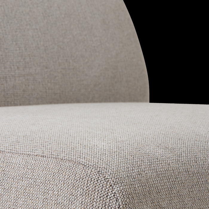 HKliving Jax Bank Element - Middenstuk - Geweven Stof - Naturel Melange