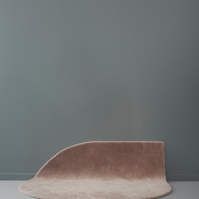 Stilla vloerkleed 160x130 bordeaux