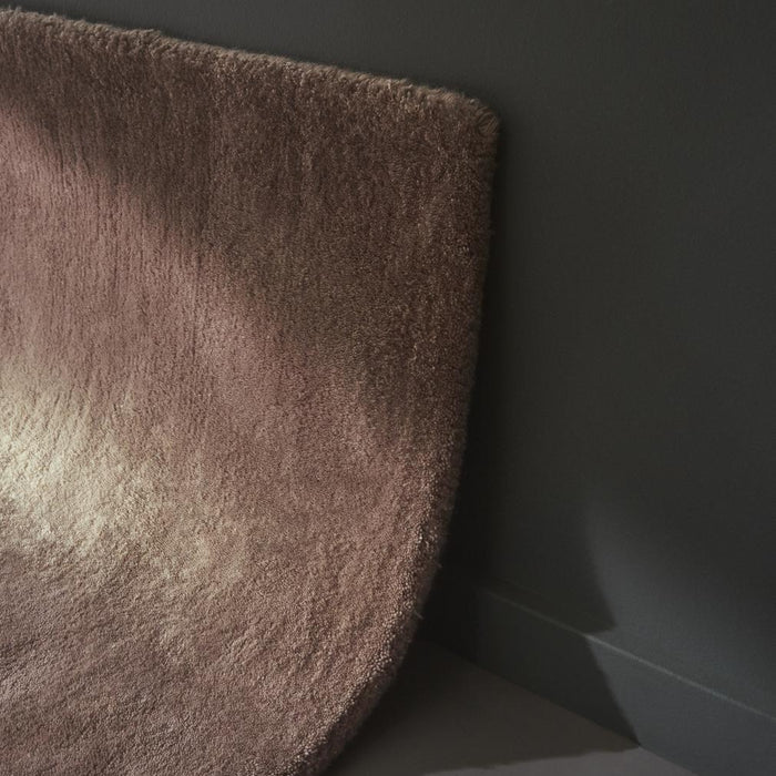 Stilla vloerkleed 160x130 bordeaux