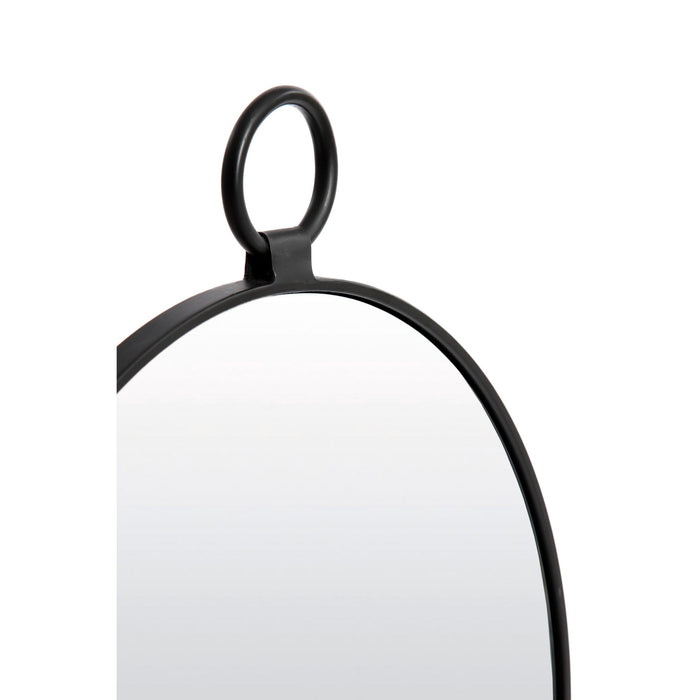 Luqaza Spiegel Disa - Zwart - Ø40cm
