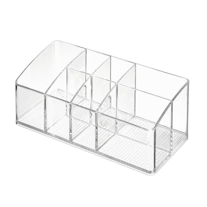 Make-up Organizer, Schuin, 7 Vakken, Transparant, Kunststof - iDesign