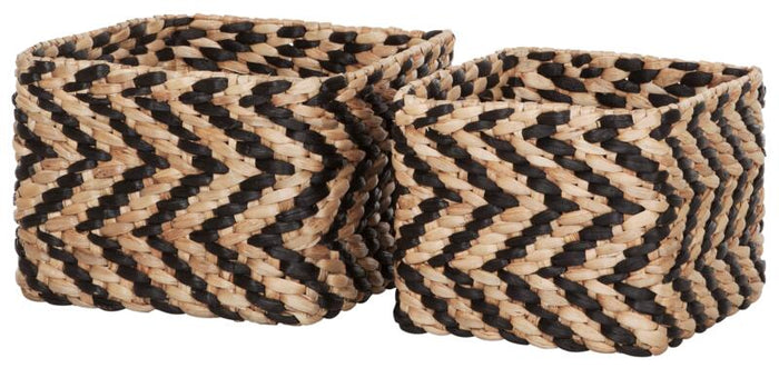 MUST Living Basket MUST Living square, set of 2,21xØ25 cm | 22xØ30 cm