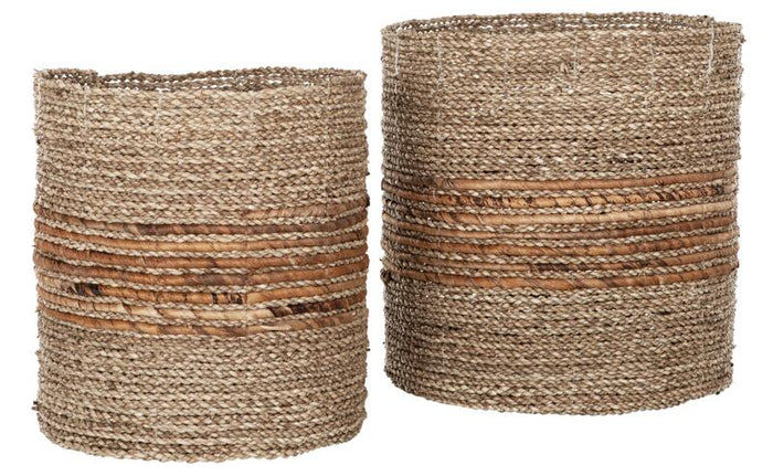 MUST Living Baskets Carvoeiro large, set of 2,32xØ30 cm | 30xØ26 cm