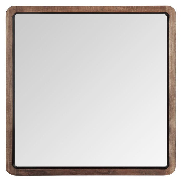 DTP Home Mirror Cosmo square,80x80x4 cm, recycled teakwood