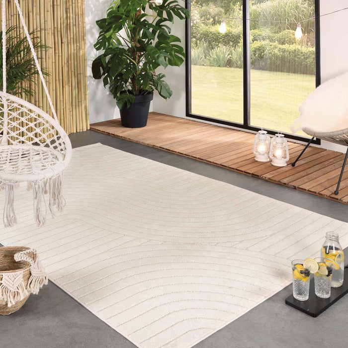 Boho&me Buitenkleed - Verano wit - 80x150 cm