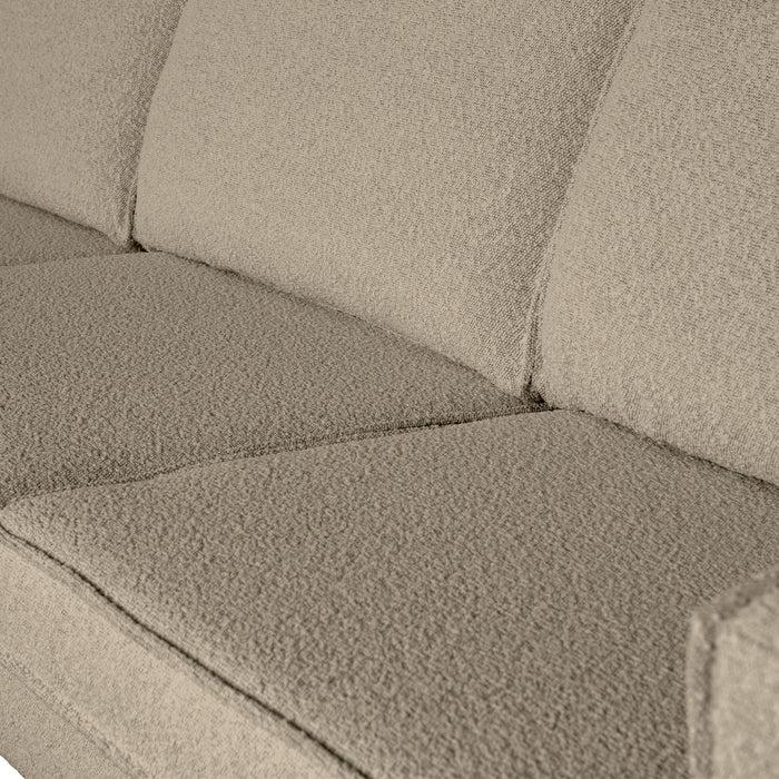 WOOOD Rodeo 3-zitsbank - Bouclé - Beige