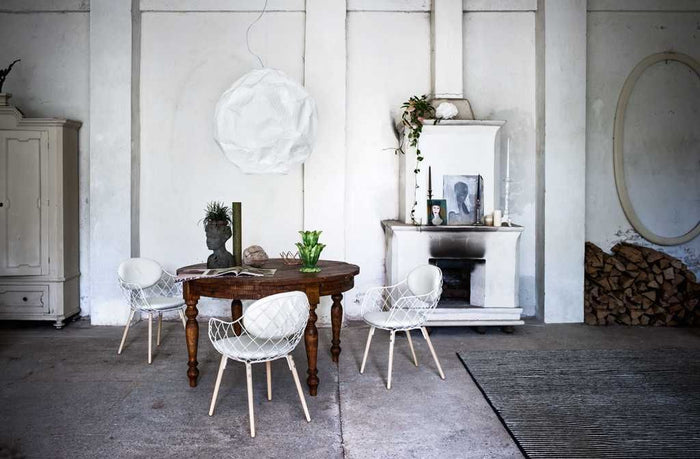 Piña Armchair tuinstoel met rugkussen bruin