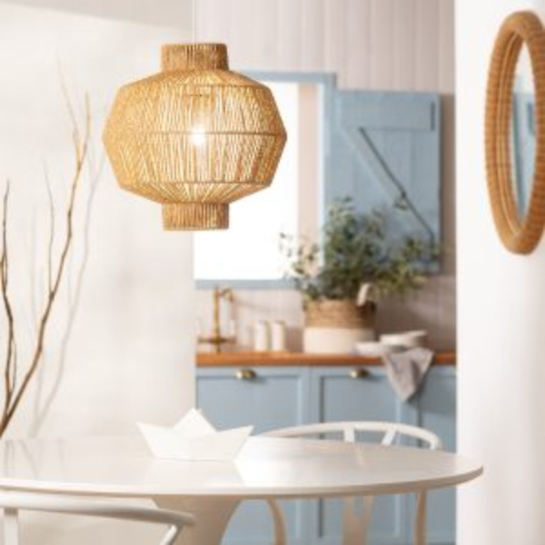 Bussandri Hanglamp modern - Metaal - Naturel