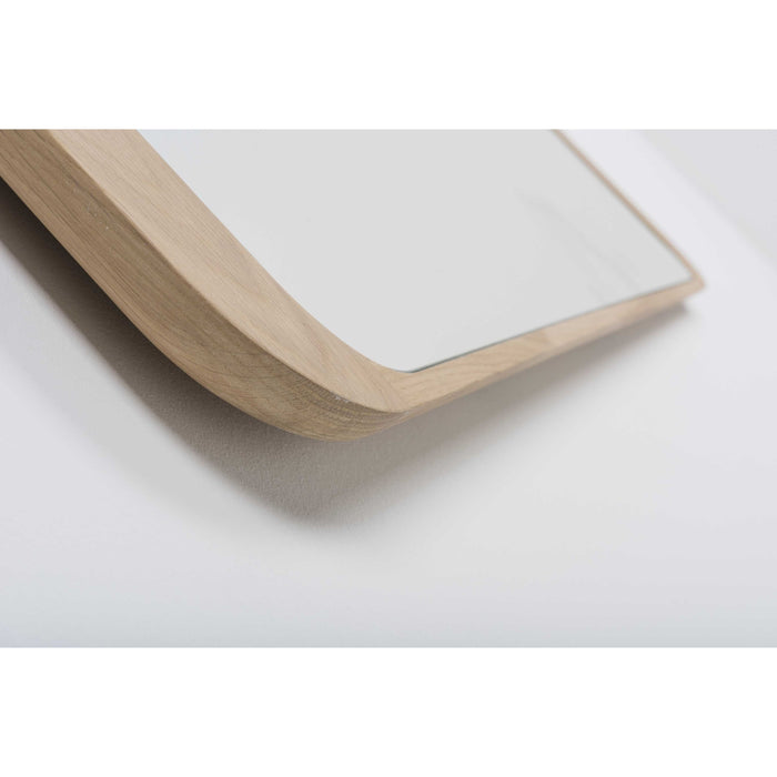 Ena spiegel 90x2,5x90 whitewash