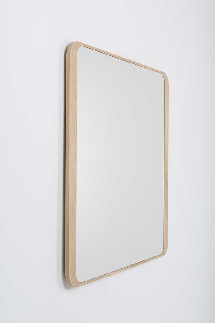 Ena spiegel 90x2,5x90 whitewash