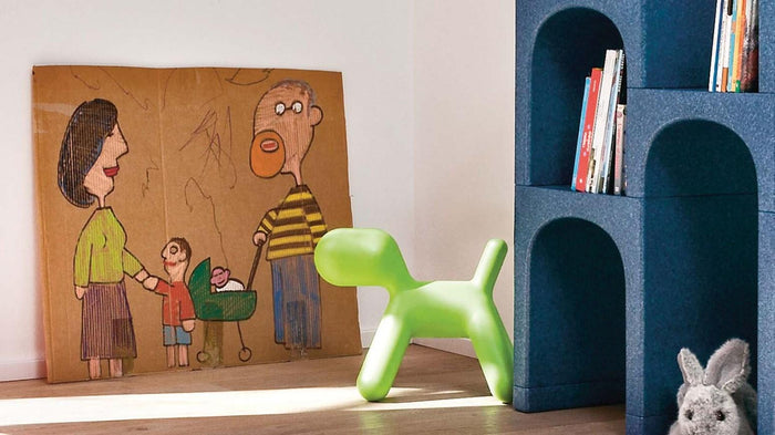 Magis Puppy kinderstoel large oranje