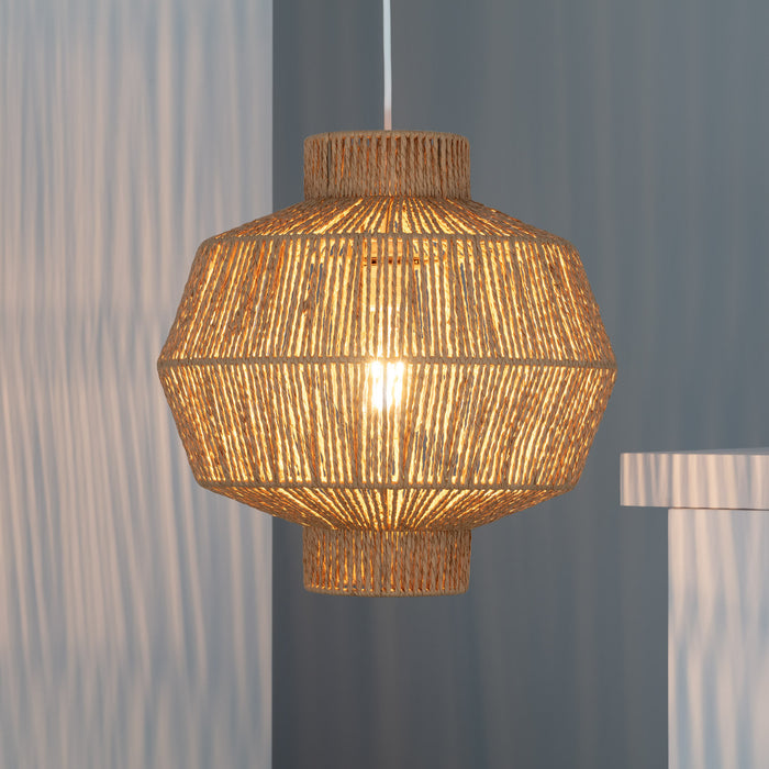 Bussandri Hanglamp modern - Metaal - Naturel