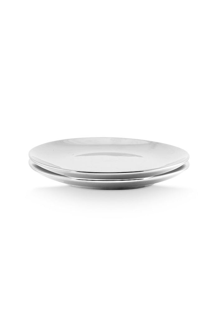 vtwonen Bord - Set van 2 - Zilver - 20cm