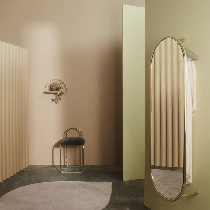 Stilla vloerkleed 160x130 bordeaux