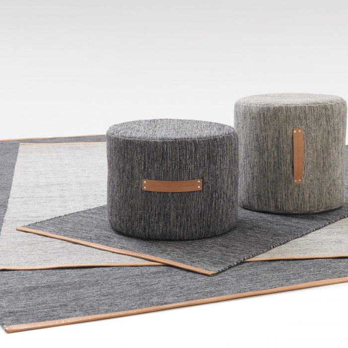 Björk vloerkleed medium donkergrijs 80x250