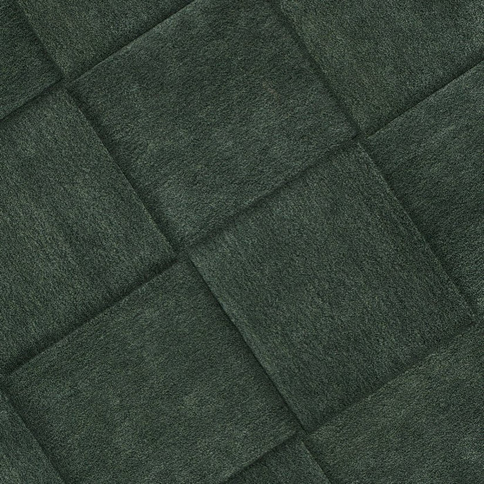 Basket vloerkleed 245x245 groen