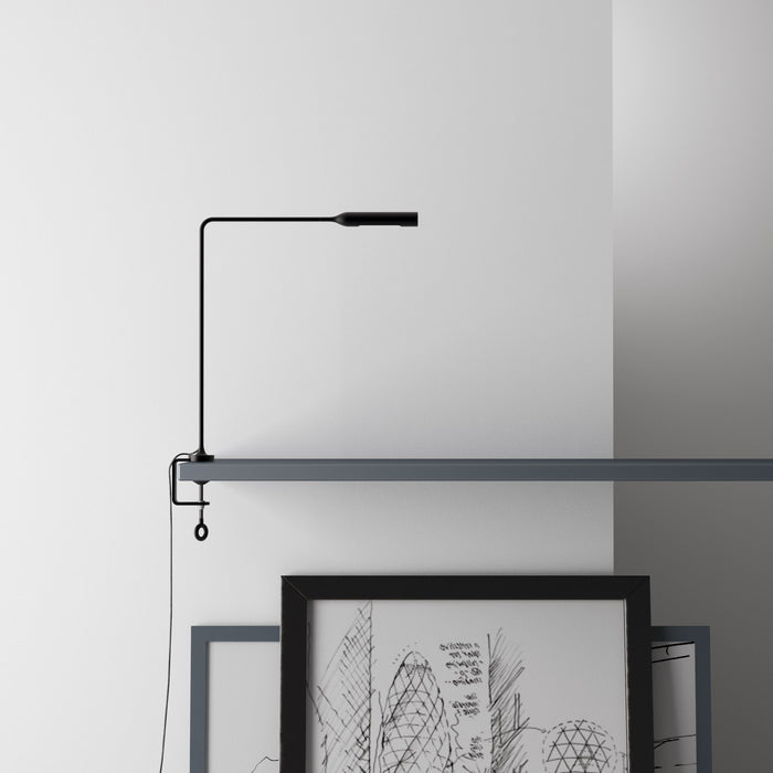 Flo Clamp klemlamp LED 3000K gunmetal