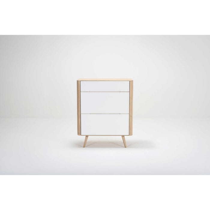 Ena schoenenkast whitewash