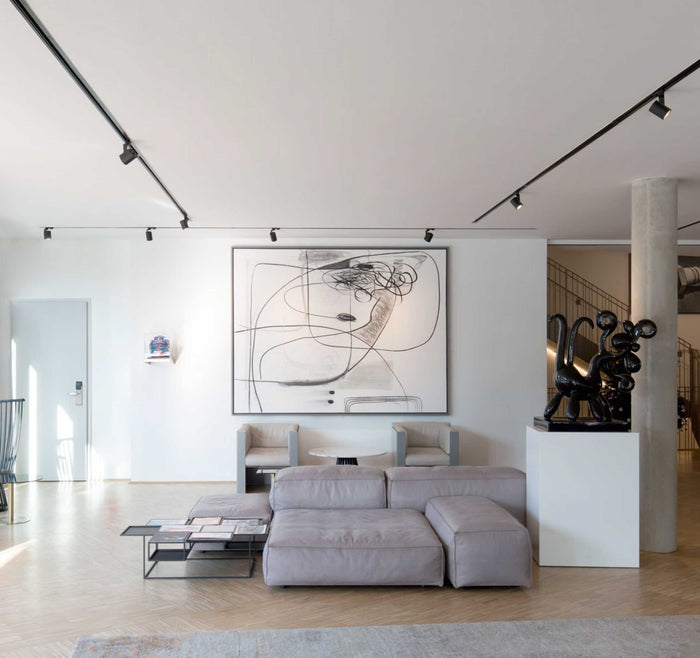 Wever & Ducre Sqube railspot 3.0 zwart LED 20W 2700K