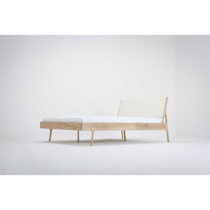 Fawn bed 140x200 whitewash deep frame, cotton webbing white