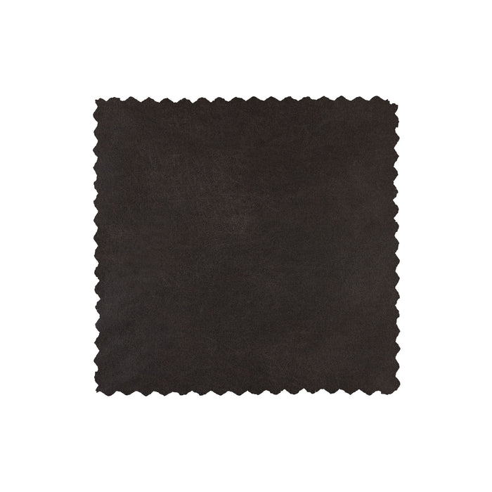 WOOOD Bean Fauteuil - Ecoleer - Zwart - 74x146x98