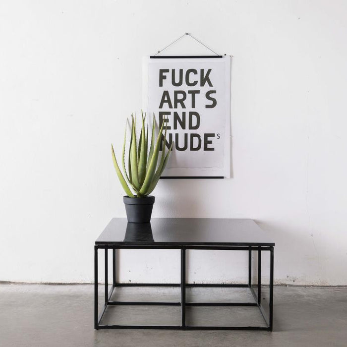 Giga Meubel - Salontafel marmer zwart - Vico