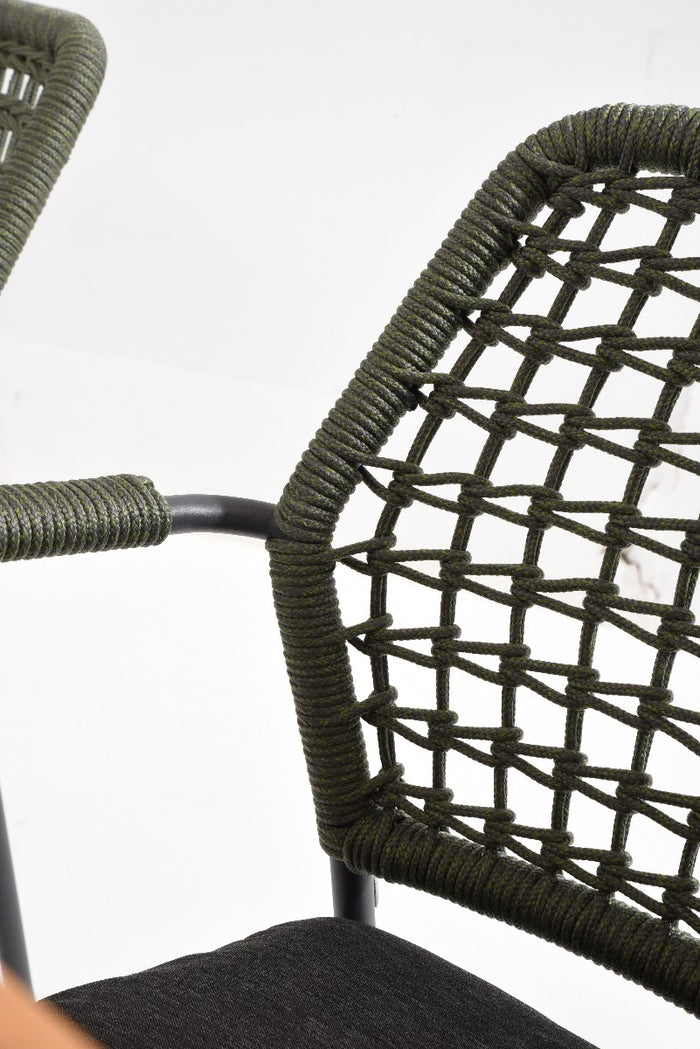 Taste Barista stapelbare tuinstoel - Groen