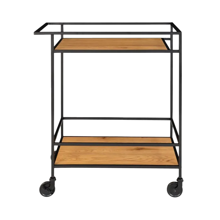 Artichok Flore houten keuken trolley naturel