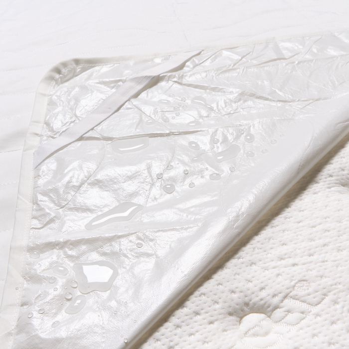 Beliani - RUEN - Matrasbeschermer - Wit - 90 x 200 cm - Microvezel