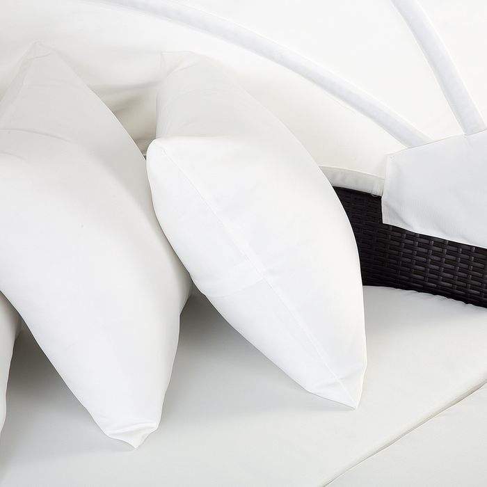 Beliani - SYLT LUX - Zonne-eiland - Bruin - PE rotan