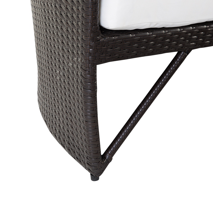 Beliani - SYLT LUX - Zonne-eiland - Bruin - PE rotan