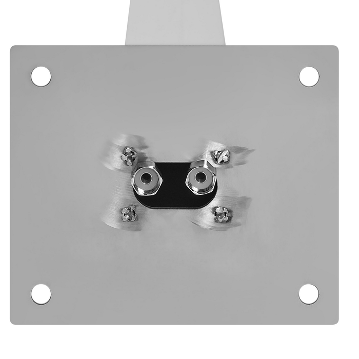 Beliani - URZULAI - Buitendouche - Zilver - PVC