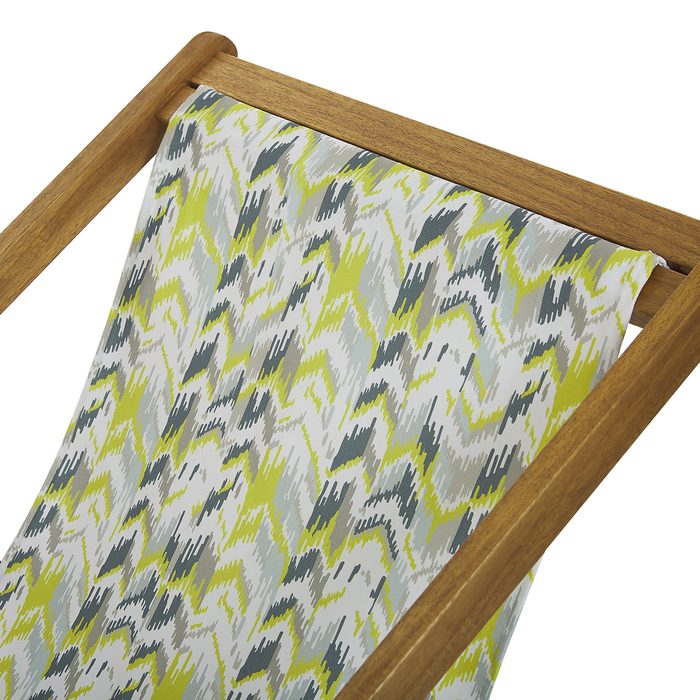 Beliani - ANZIO - Strandstoel set van 2 - Multicolor - Polyester