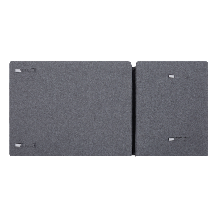 Beliani - PALLANZA - Zonne-eiland - Wit - Aluminium