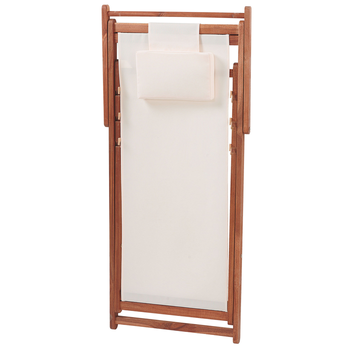 Beliani - AVELLINO - Ligbed - Wit - Polyester