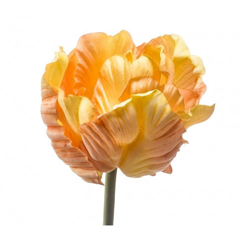 Fleurdirect Kunstbloem Tulip Spray Geel - 0x66x0cm (BxHxD)