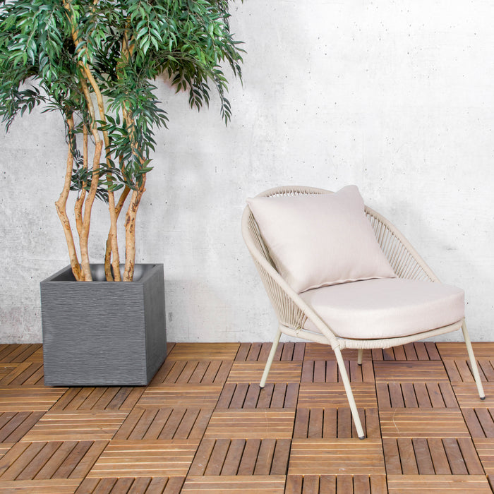 SenS-Line Ibiza Loungestoel - Taupe